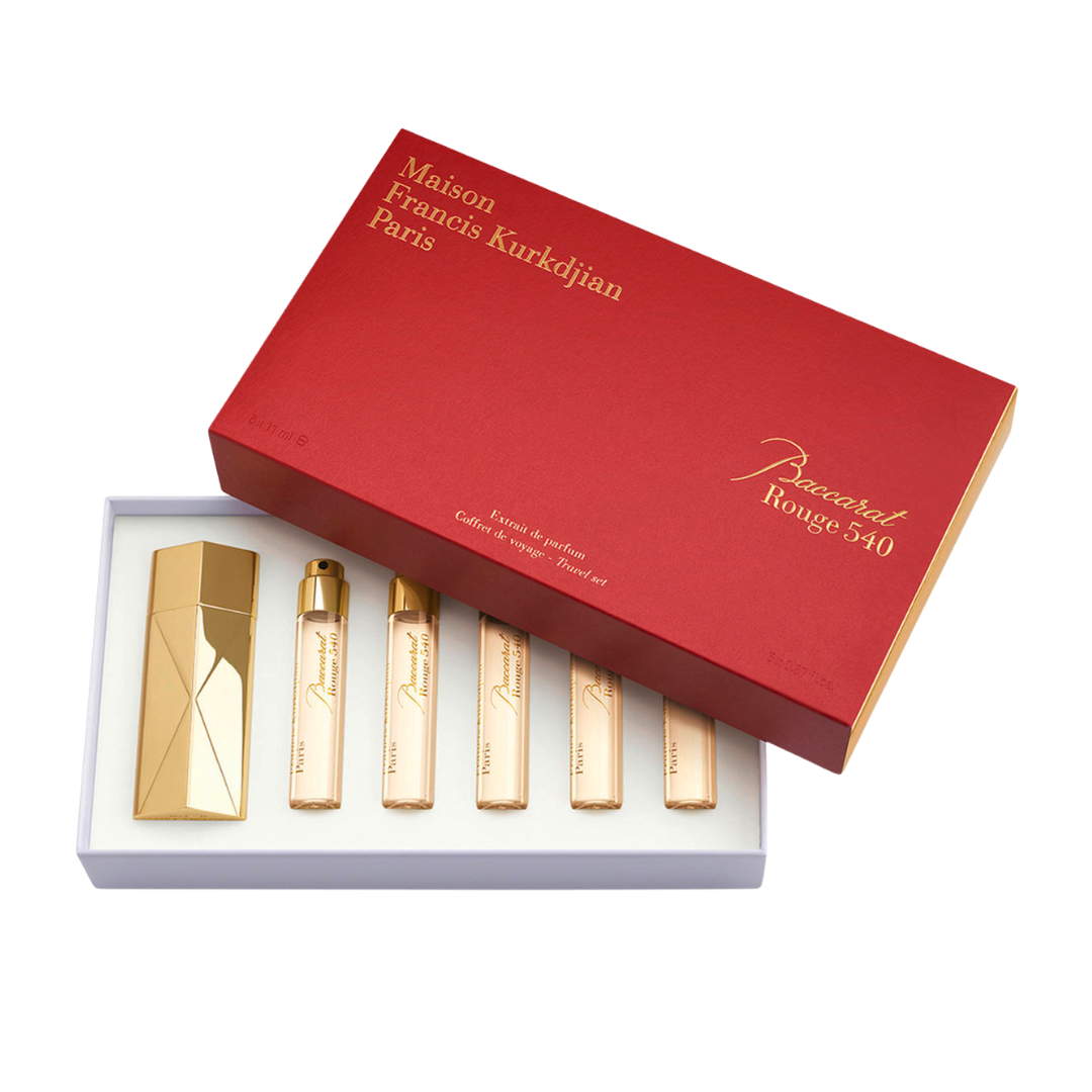 Maison Francis Kurkdjian Baccarat Rouge 540 Extrait de parfum utazási szett 5x11 ml